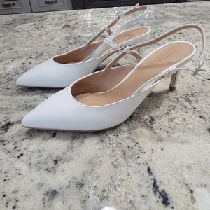 White Gallery heels fro. Europe size 7.5 European size 38/5